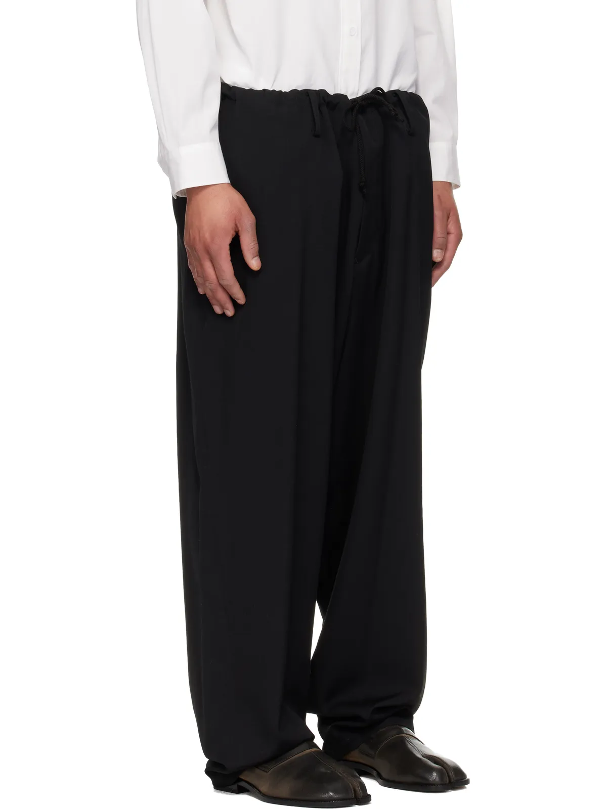 YOHJI YAMAMOTO New Standard String トラウザーズ - 画像2