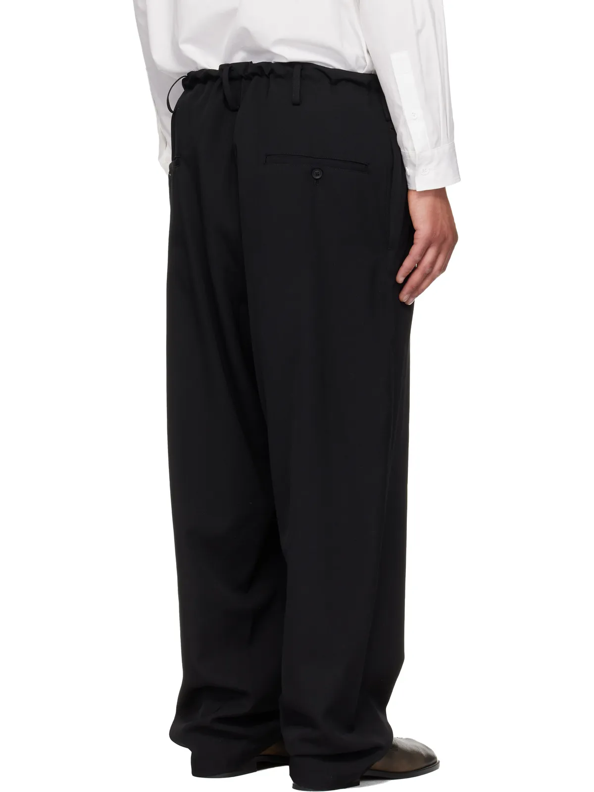 YOHJI YAMAMOTO New Standard String トラウザーズ - 画像3