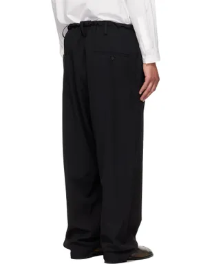 YOHJI YAMAMOTO New Standard String トラウザーズ - サムネイル3