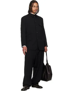 YOHJI YAMAMOTO New Standard String トラウザーズ - サムネイル4