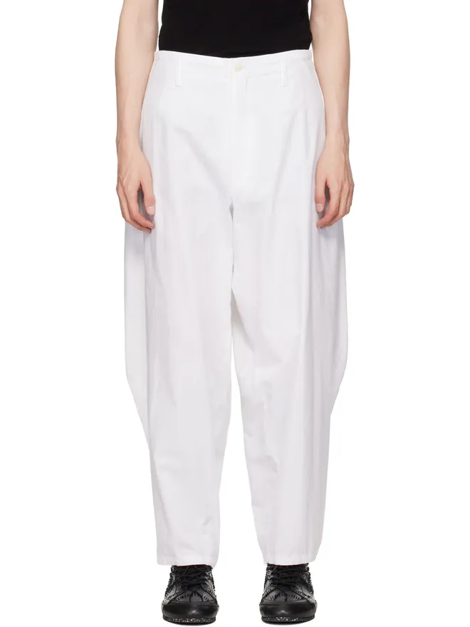 YOHJI YAMAMOTO YOHJI YAMAMOTO Khadi Cotton Drape トラウザーズの商品画像