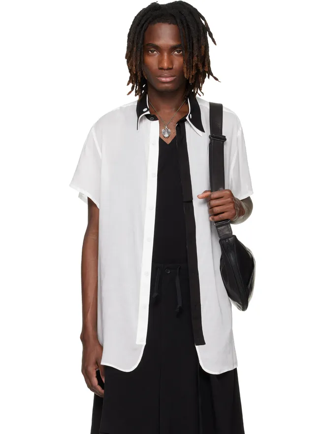 YOHJI YAMAMOTO YOHJI YAMAMOTO Double Collar B シャツの商品画像
