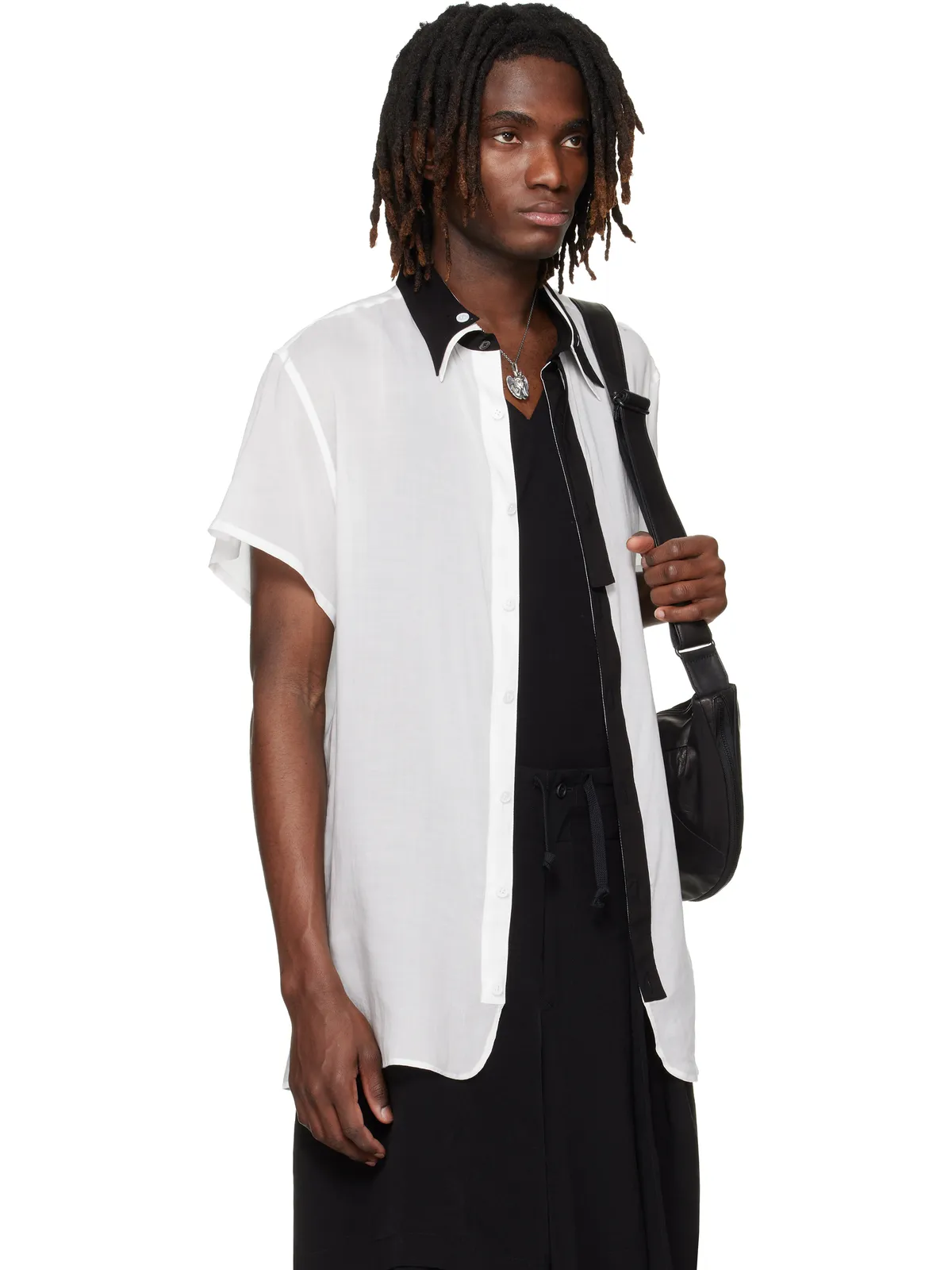 YOHJI YAMAMOTO Double Collar B シャツ - 画像2