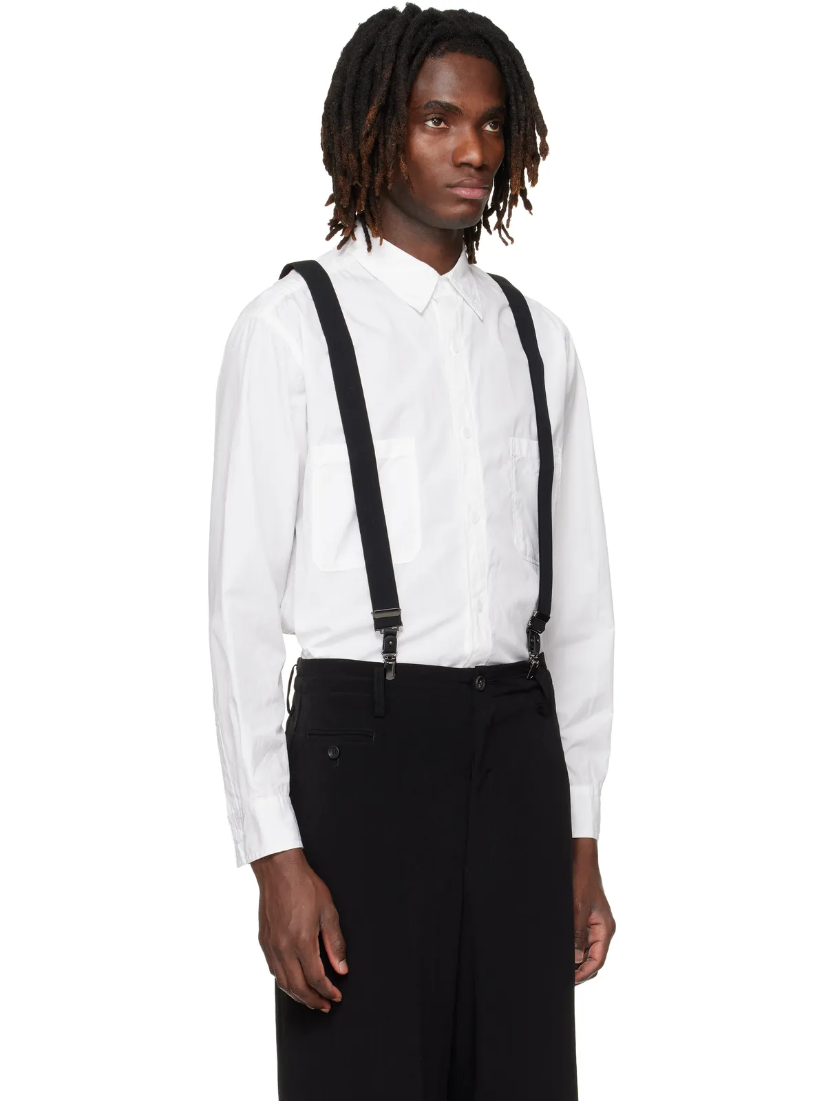YOHJI YAMAMOTO Big Standard Chain Stitch シャツ - 画像2