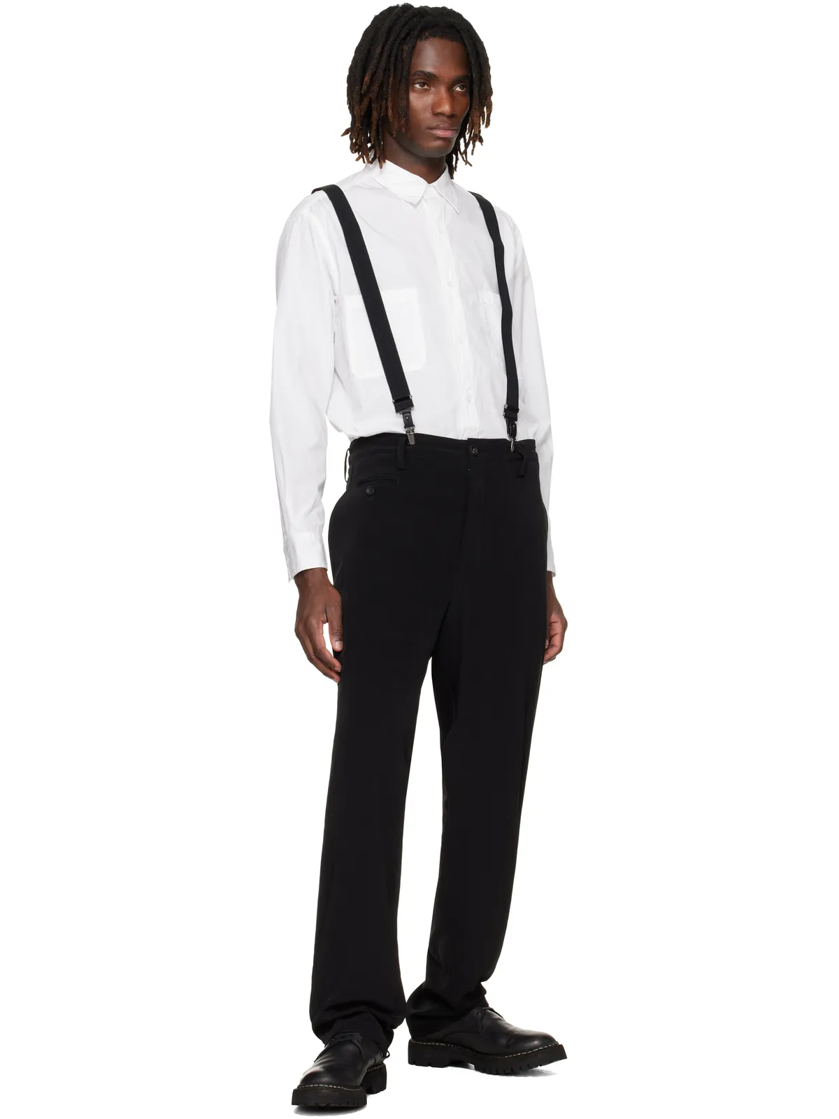 YOHJI YAMAMOTO Big Standard Chain Stitch シャツ - 画像5