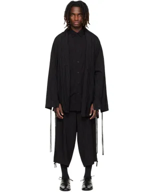 YOHJI YAMAMOTO Thin Stripe ジャケット - サムネイル1