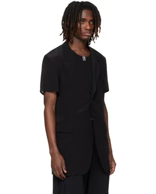 YOHJI YAMAMOTO 半袖 テーラードジャケット - サムネイル2