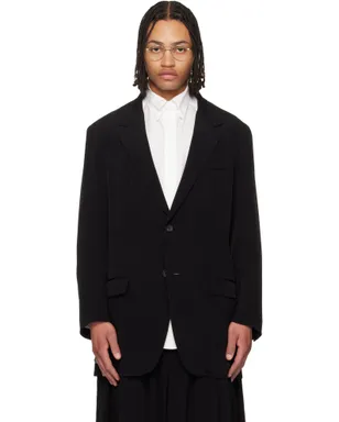 YOHJI YAMAMOTO TA Tuxedo 2つボタン テーラードジャケット - サムネイル1