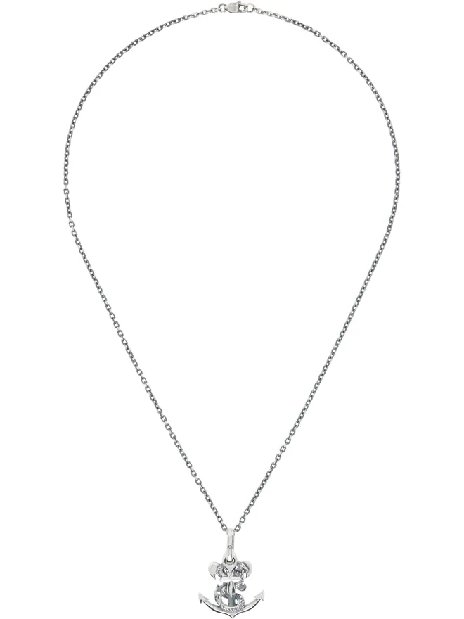 YOHJI YAMAMOTO YOHJI YAMAMOTO Snake Anchor ペンダント ネックレスの商品画像