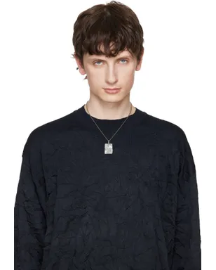 YOHJI YAMAMOTO Devil Plate ペンダント ネックレス - サムネイル2
