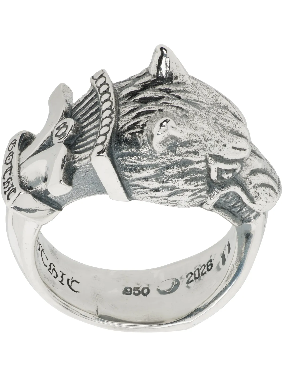 YOHJI YAMAMOTO Wolf Dagger リング - 画像1