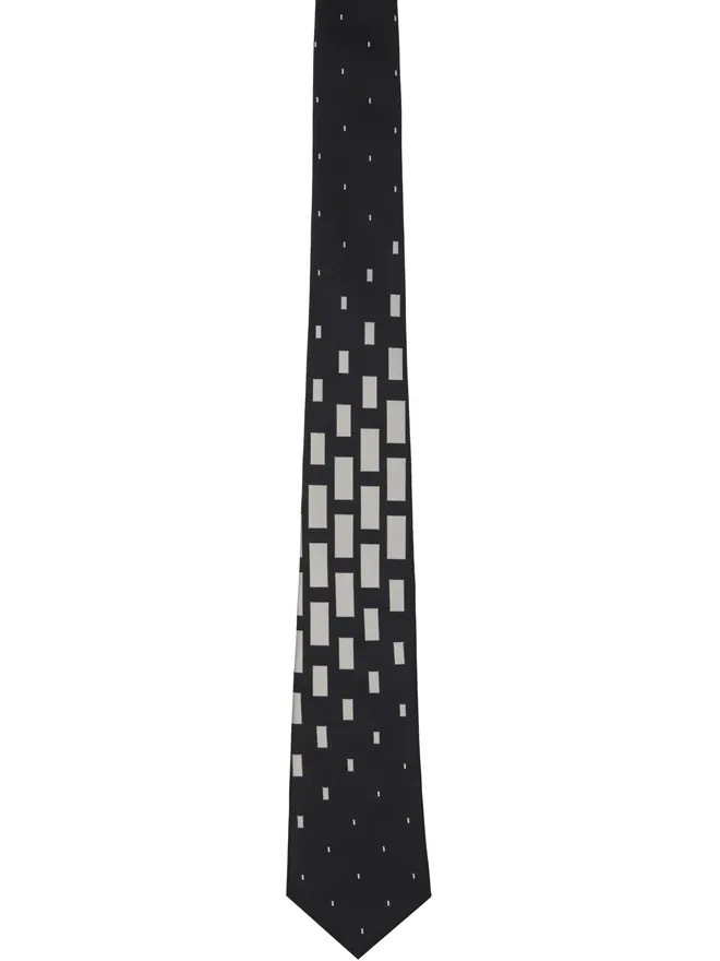YOHJI YAMAMOTO YOHJI YAMAMOTO Square Pattern JQ Derby ネクタイの商品画像