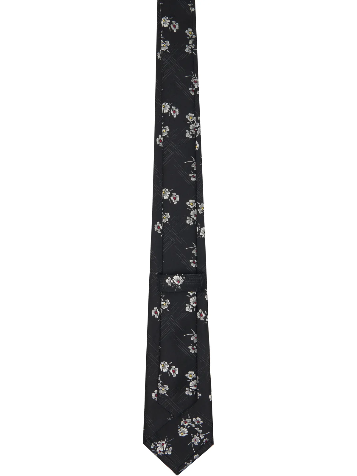 YOHJI YAMAMOTO Flower Plaid JQ Derby ネクタイ - 画像2