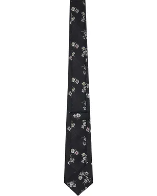 YOHJI YAMAMOTO Flower Plaid JQ Derby ネクタイ - サムネイル2
