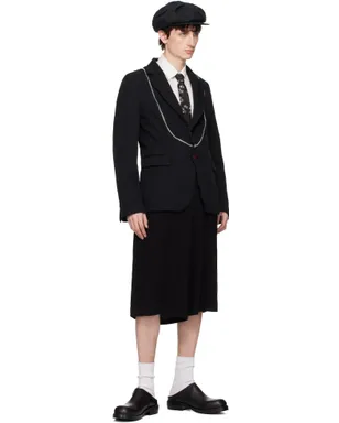 YOHJI YAMAMOTO Flower Plaid JQ Derby ネクタイ - サムネイル3
