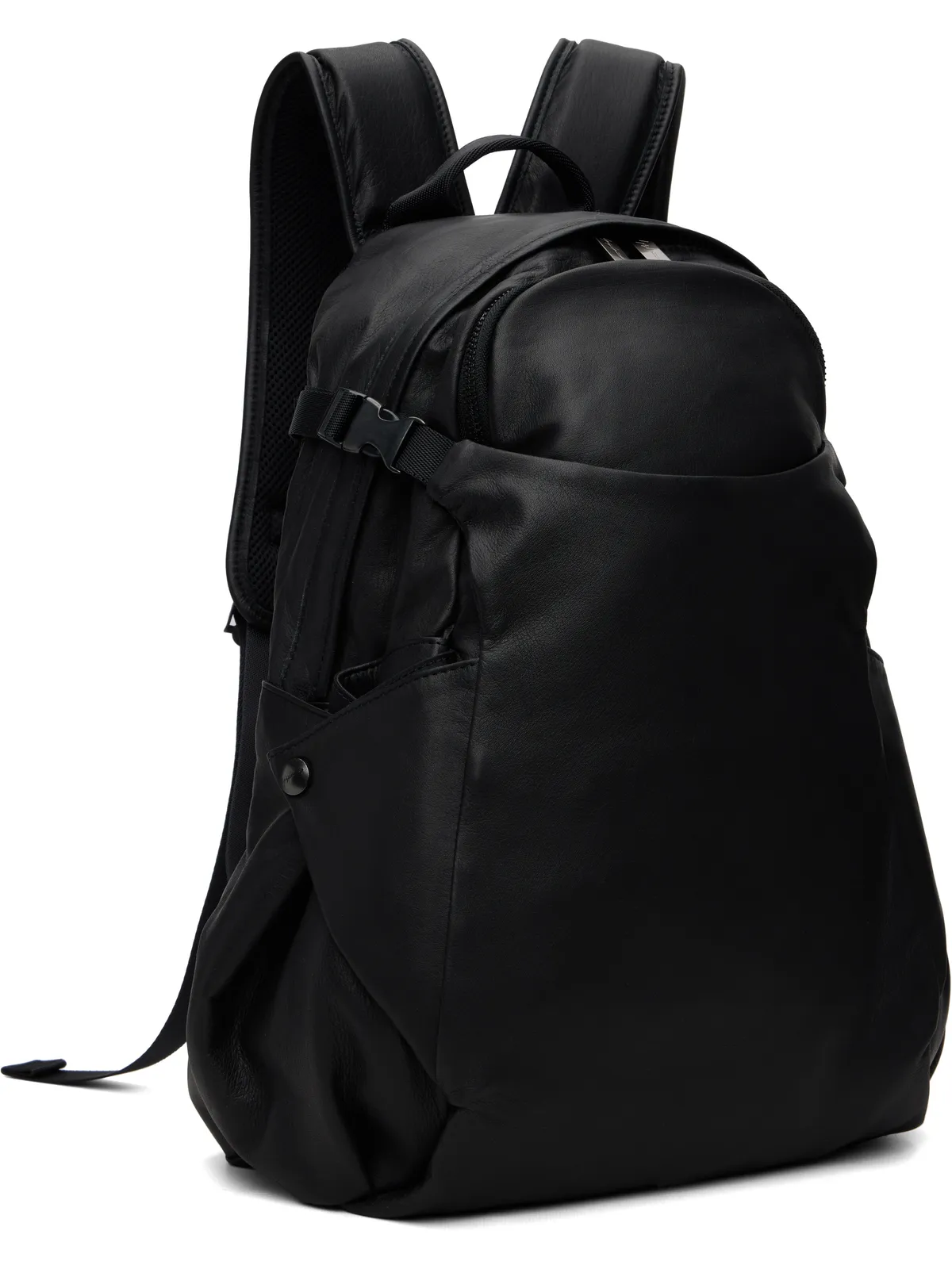YOHJI YAMAMOTO レザー バックパック - 画像2