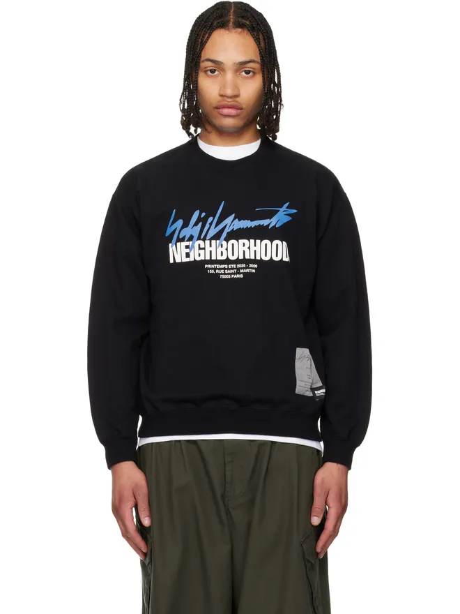 YOHJI YAMAMOTO YOHJI YAMAMOTO Neighborhoodエディション LS スウェットシャツの商品画像