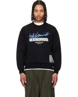 YOHJI YAMAMOTO Neighborhoodエディション LS スウェットシャツ - サムネイル1