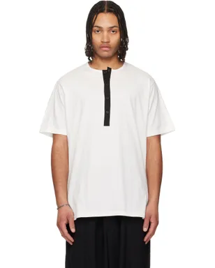 YOHJI YAMAMOTO 半袖 ヘンリーネック - サムネイル1