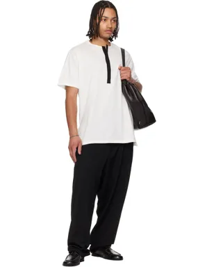 YOHJI YAMAMOTO 半袖 ヘンリーネック - サムネイル4