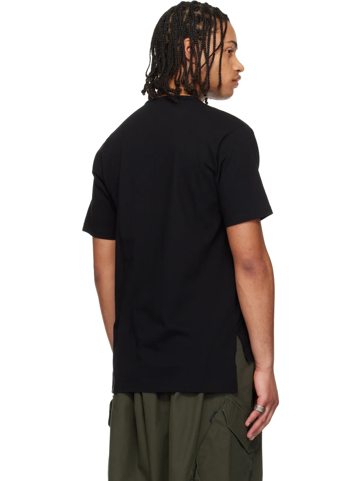 YOHJI YAMAMOTO アシンメトリー ヘンリーネック - 画像3