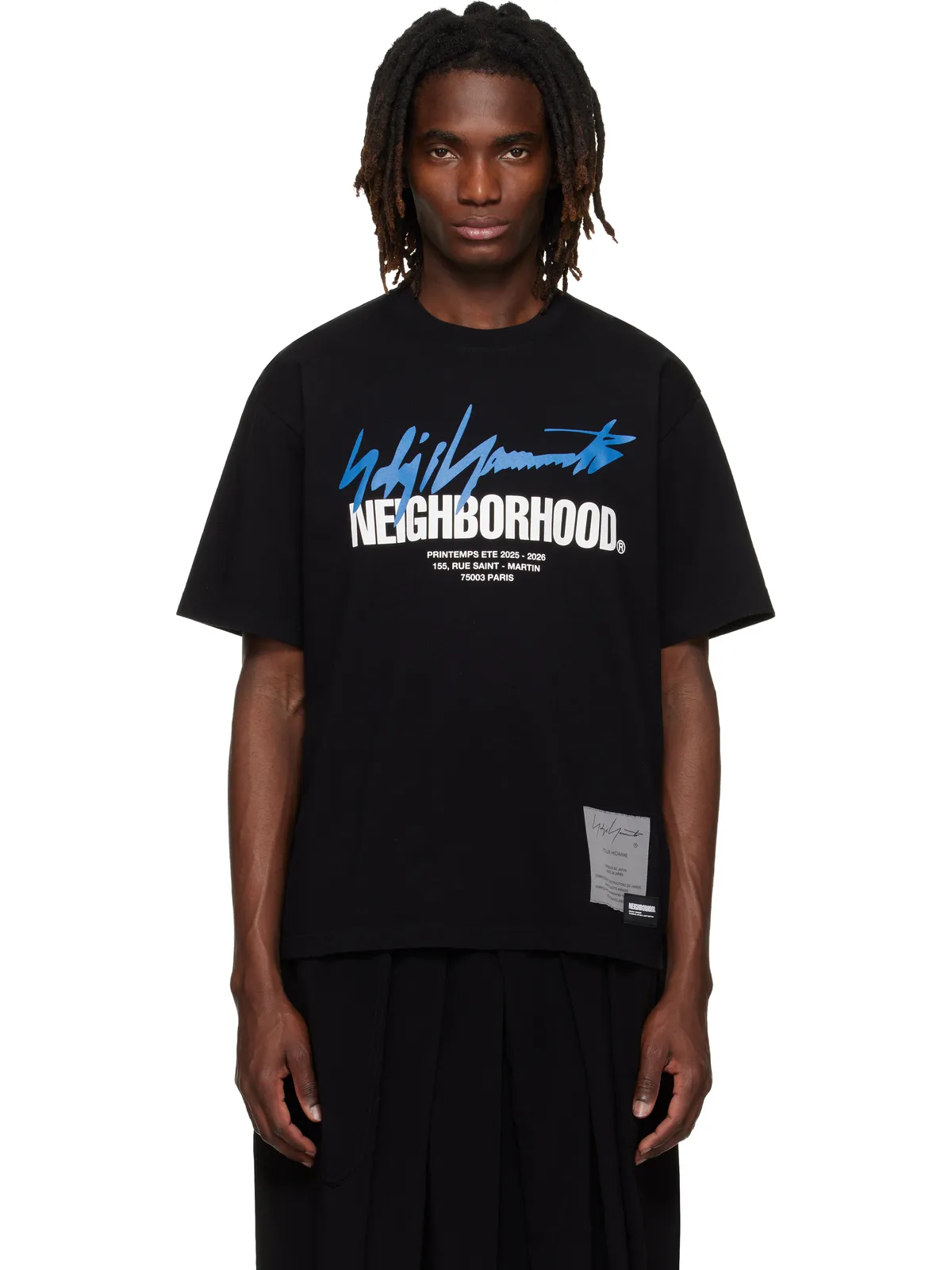 YOHJI YAMAMOTO NEIGHBORHOODエディション SS-2 Tシャツ - 画像1
