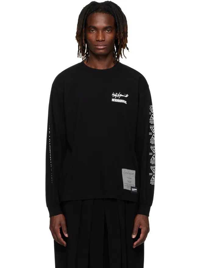 YOHJI YAMAMOTO YOHJI YAMAMOTO NEIGHBORHOODエディション LS Tシャツの商品画像