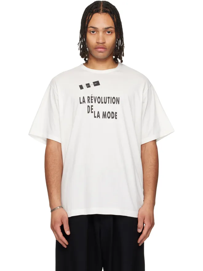 YOHJI YAMAMOTO YOHJI YAMAMOTO 30/- Combed Plain Stitch 半袖Tシャツの商品画像