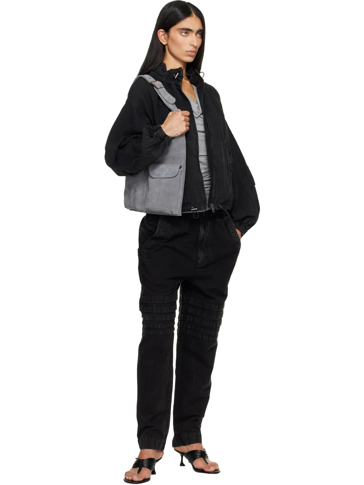 Isabel Marant Etoile Mellya トラウザーズ - 画像4