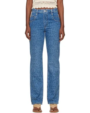 Isabel Marant Etoile Brinsa Summer Laser ストレートジーンズ - サムネイル1