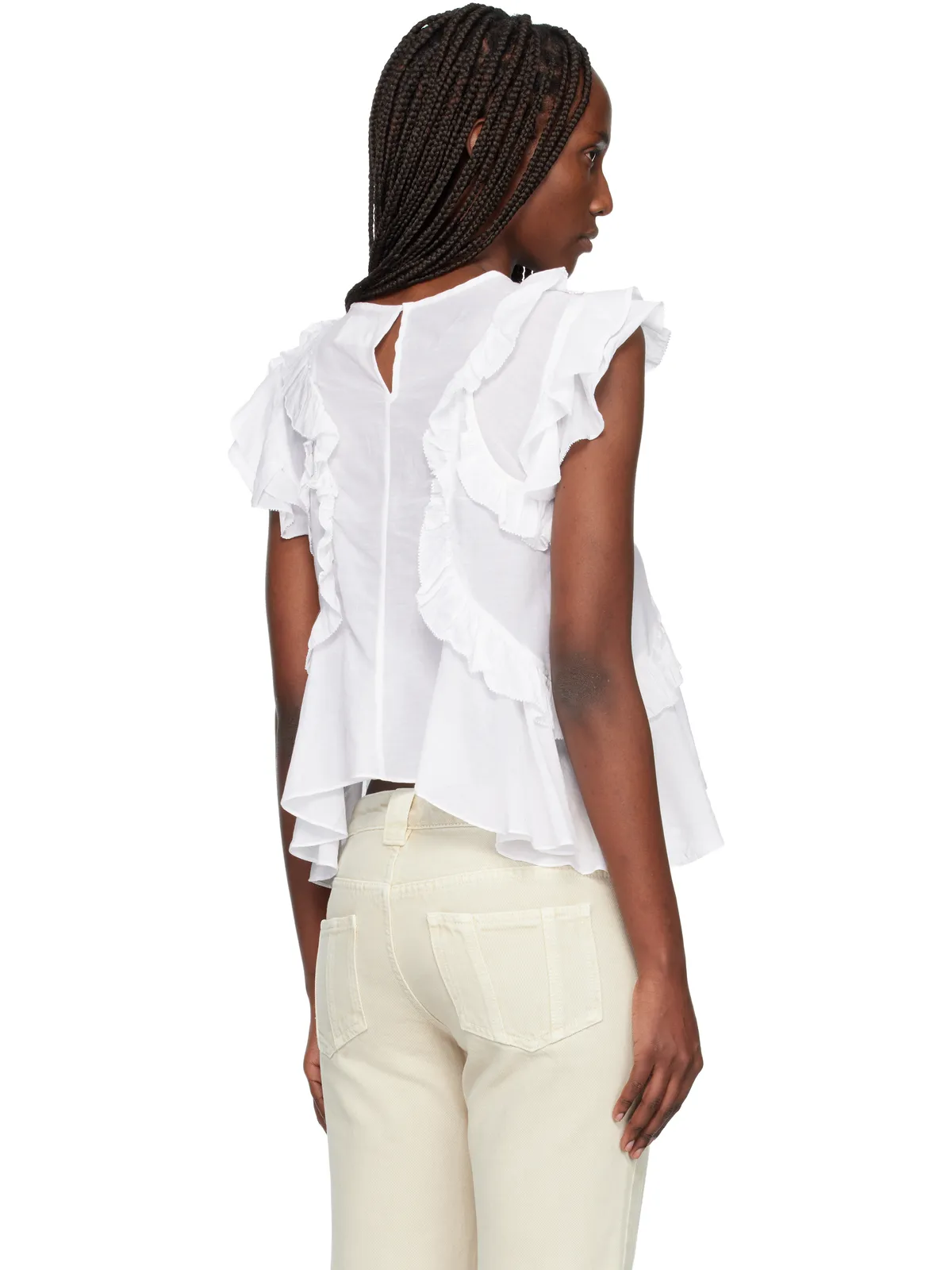 Isabel Marant Etoile Nalou ブラウス - 画像3