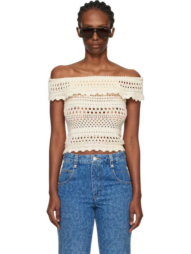 Isabel Marant Etoile Isabel Marant Etoile Zaelle Summer クロシェニット トップスの商品画像