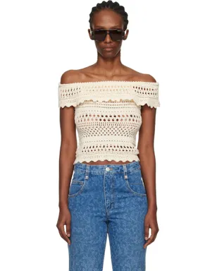 Isabel Marant Etoile Zaelle Summer クロシェニット トップス - サムネイル1