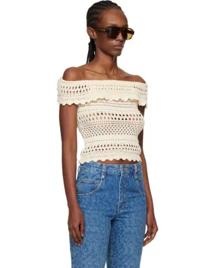 Isabel Marant Etoile Zaelle Summer クロシェニット トップス - サムネイル2