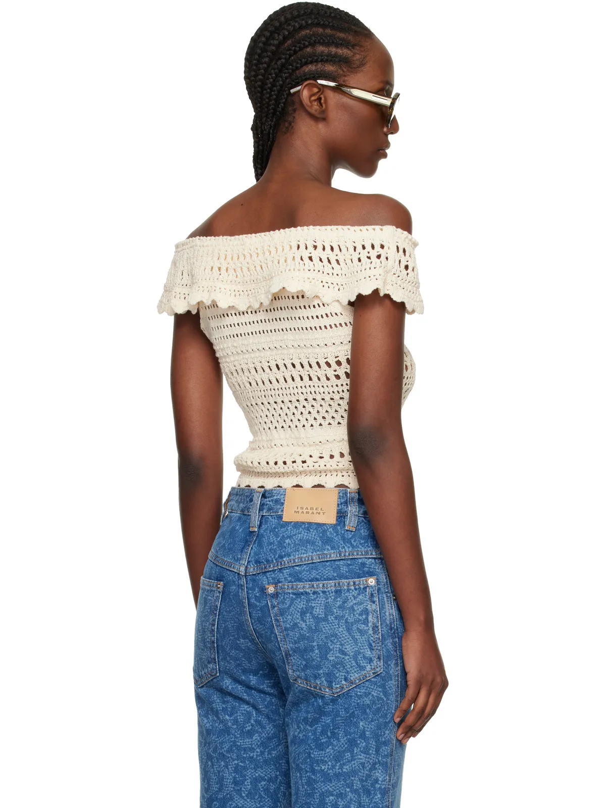 Isabel Marant Etoile Zaelle Summer クロシェニット トップス - 画像3