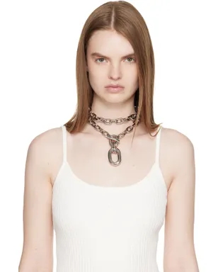 rabanne Double XL Link ネックレス - サムネイル2