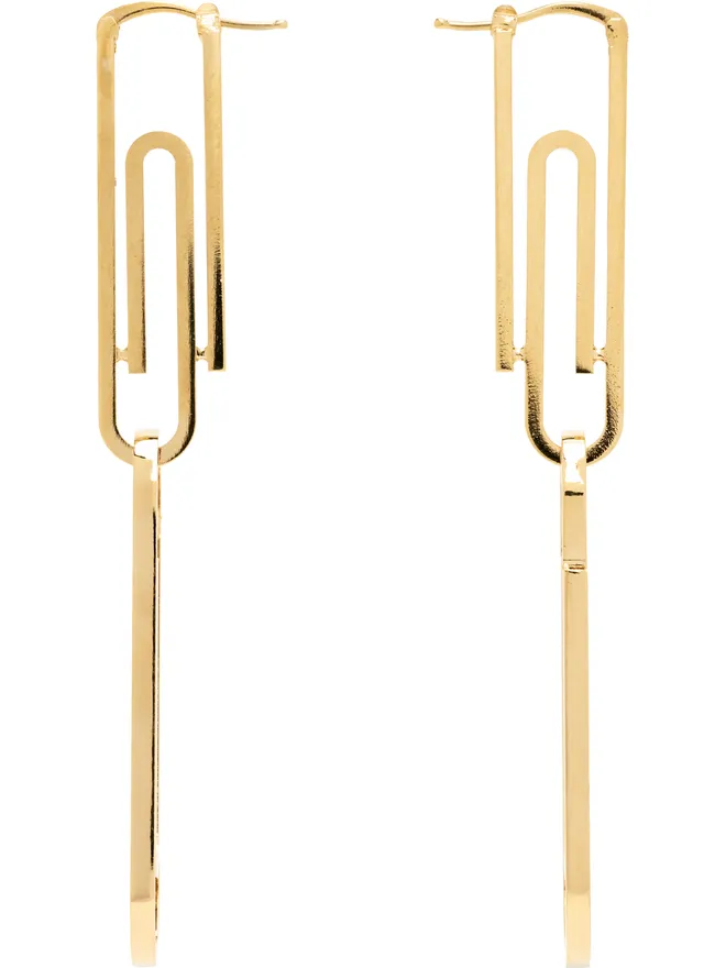 OFF-WHITE OFF-WHITE Paperclip ピアスの商品画像
