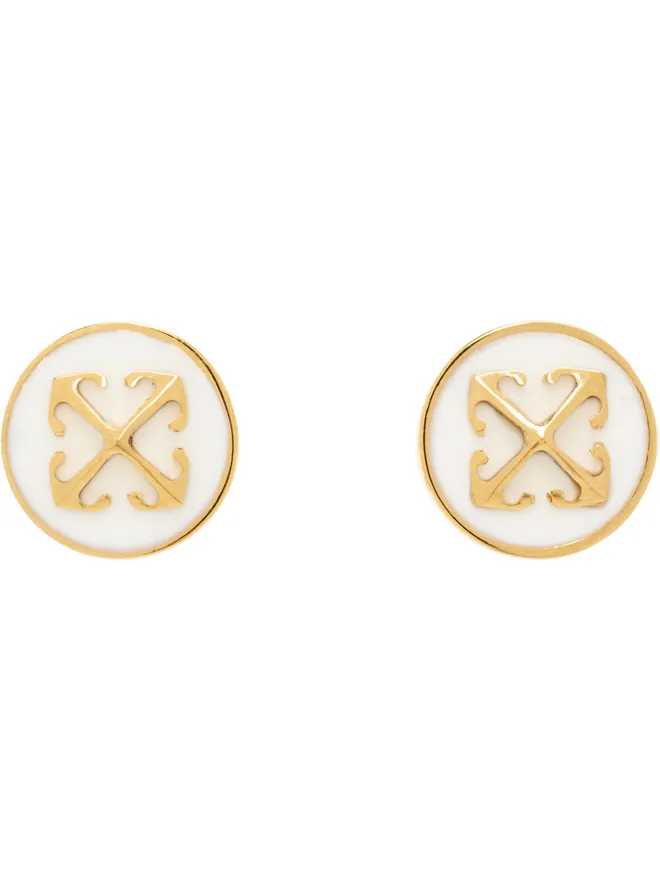 OFF-WHITE OFF-WHITE Round Arrow ピアスの商品画像