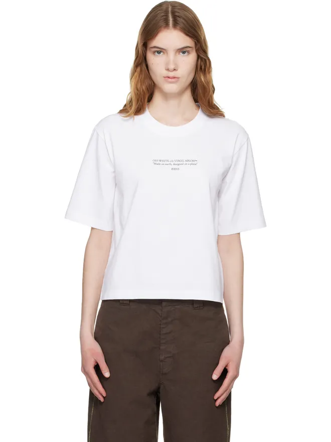 OFF-WHITE OFF-WHITE Statement Boxy Tシャツの商品画像