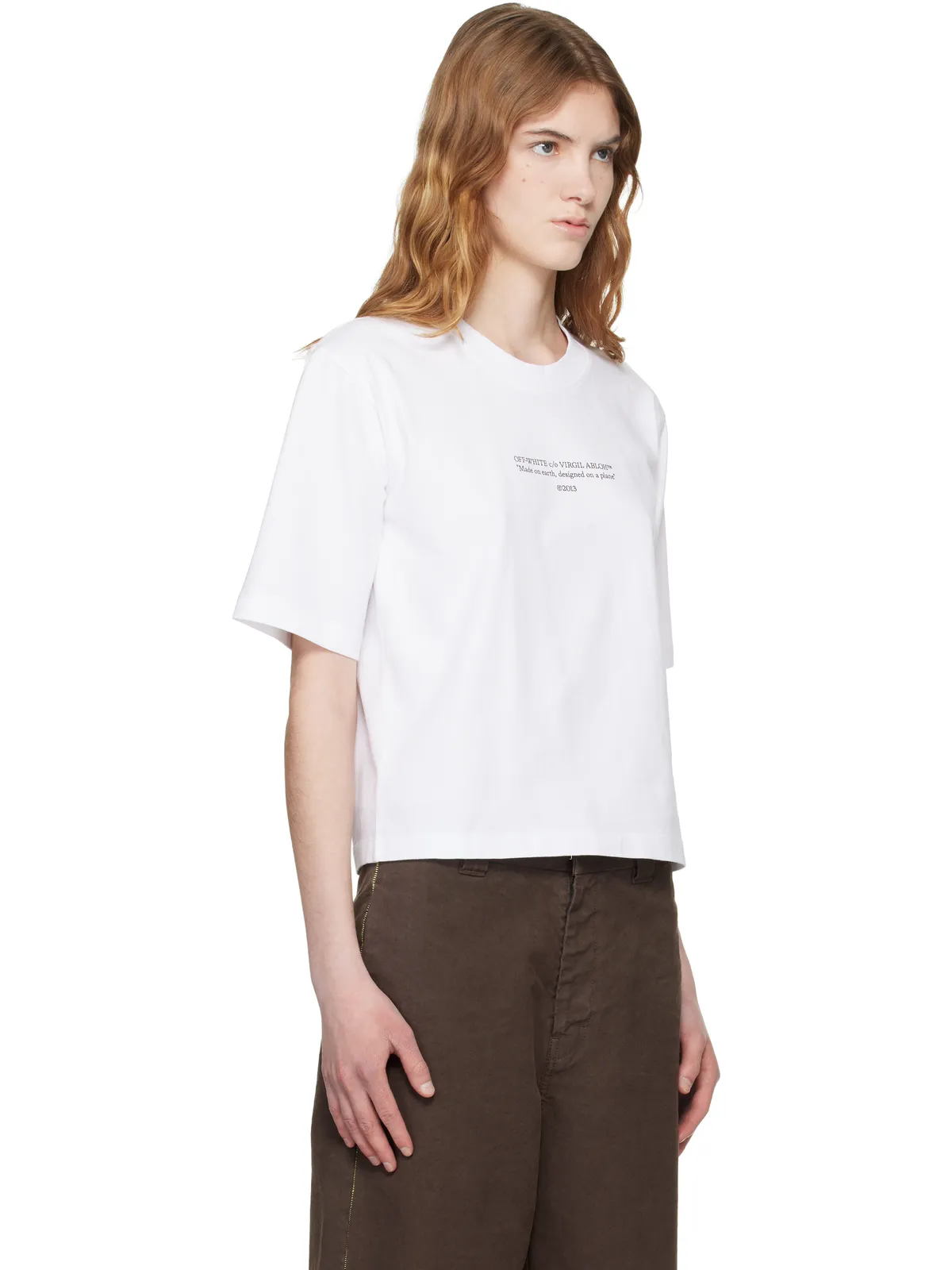 OFF-WHITE Statement Boxy Tシャツ - 画像2