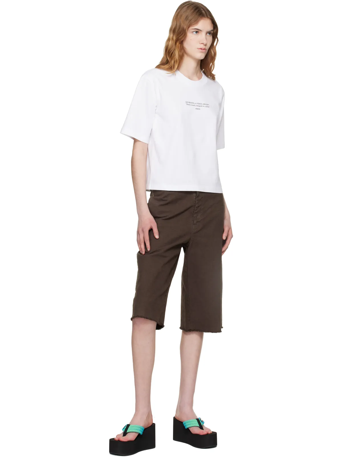 OFF-WHITE Statement Boxy Tシャツ - 画像4