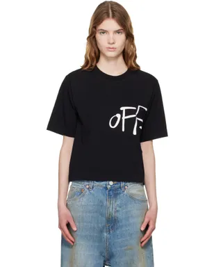 OFF-WHITE 'Off-White' Shared Logo Boxy Tシャツ - サムネイル1