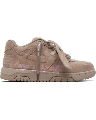 OFF-WHITE Out Of Office For Walking スエード スニーカー - サムネイル1