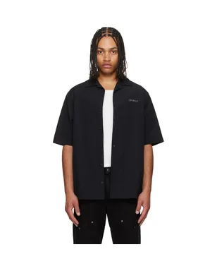 OFF-WHITE Metal Arrow ポプリン ボウリングシャツ - サムネイル1