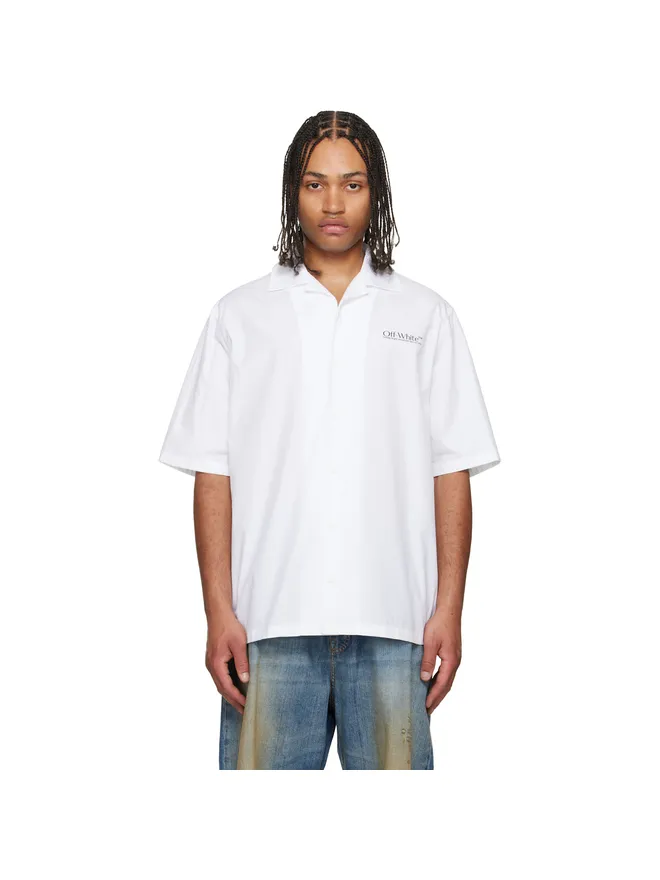 OFF-WHITE OFF-WHITE Circle Off ボウリングシャツの商品画像