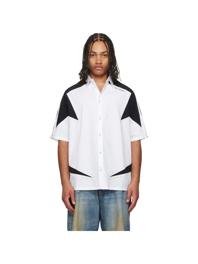 OFF-WHITE OFF-WHITE Race Logo Star ボウリングシャツの商品画像