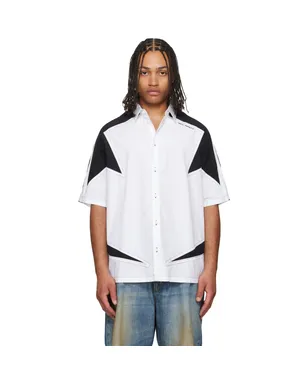 OFF-WHITE Race Logo Star ボウリングシャツ - サムネイル1