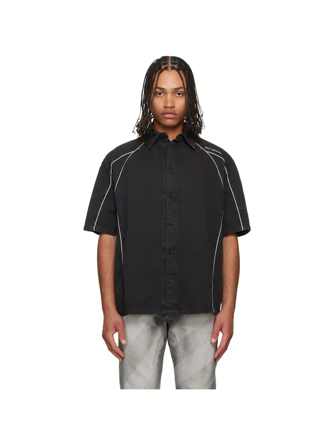 OFF-WHITE OFF-WHITE ガーメントダイ スポーティ ボウリングシャツの商品画像