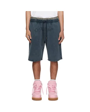 OFF-WHITE Bookish Mar スウェットショートパンツ - サムネイル1