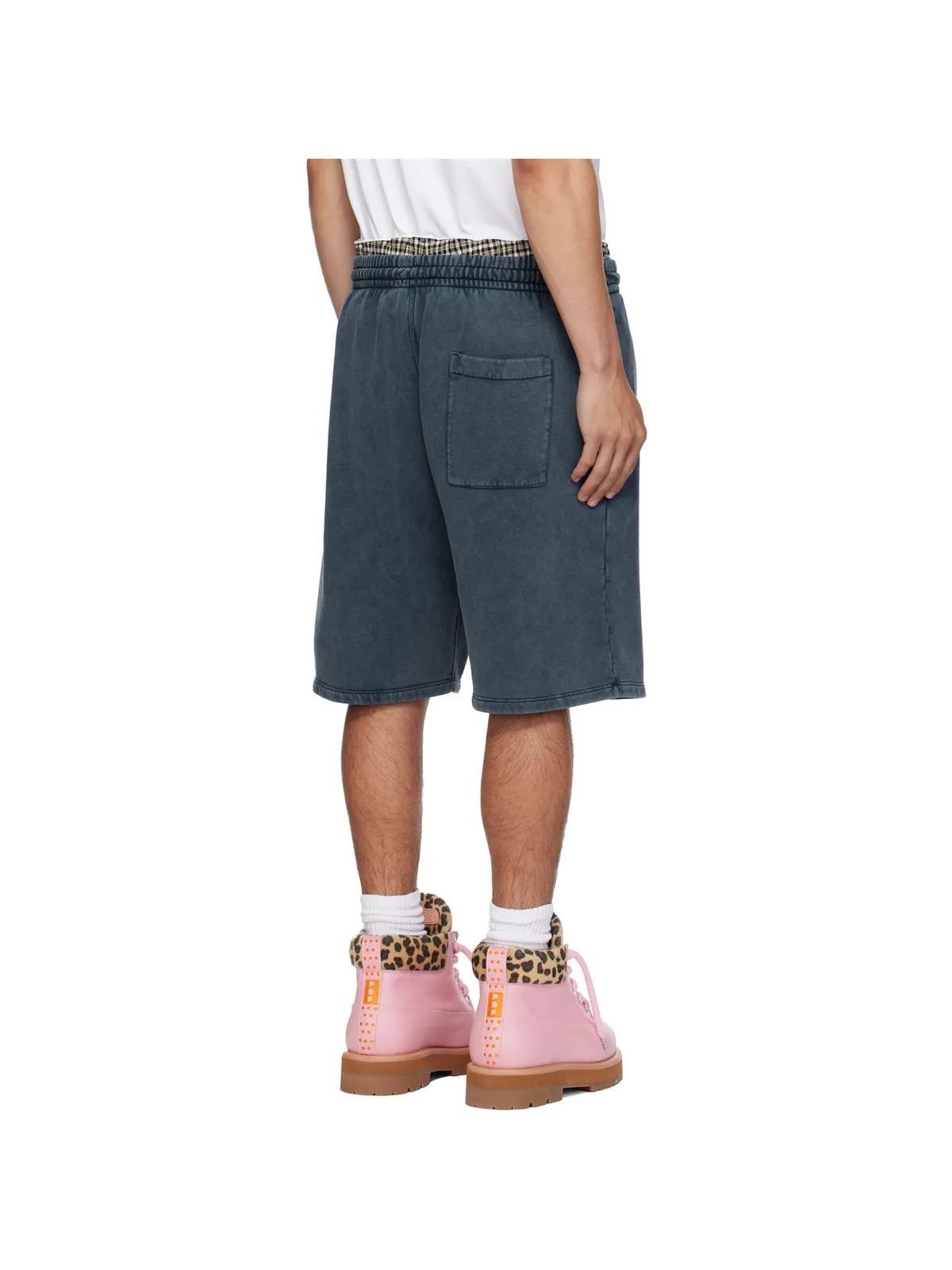 OFF-WHITE Bookish Mar スウェットショートパンツ - 画像3